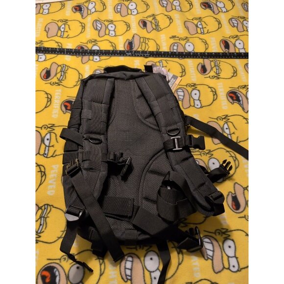 Highland Tactical Vantage Tactical BackpackBlack Molle Webbing NWT - Picture 5 of 7